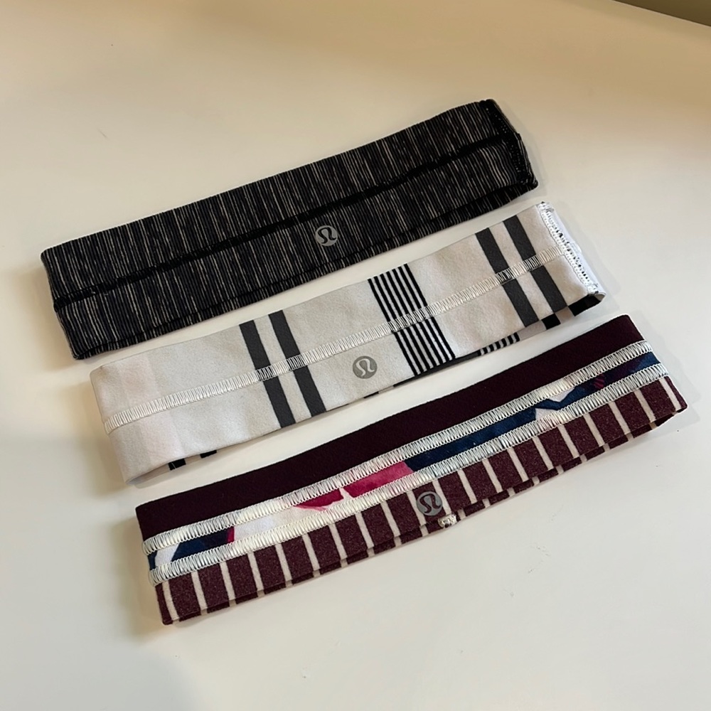 Lululemon Headbands (set of 3)